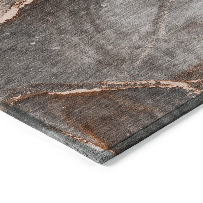 Tapis intérieur / extérieur Alfonzo avec envers antidérapant, Rectangle 8 pi x 10 pi