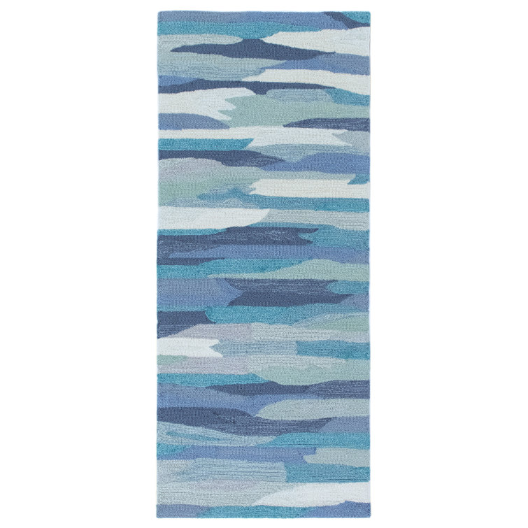 Theriot Performance Hand Tufted Abstract Indoor / Outdoor Rug