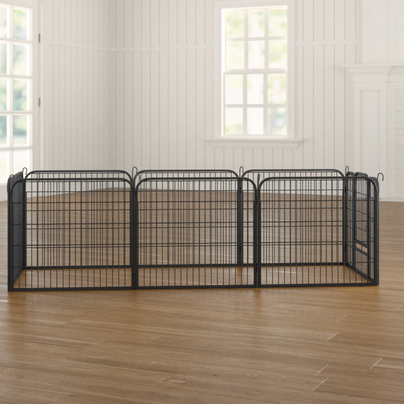 Joesph 60cm H Metal Exercise Pen With Door