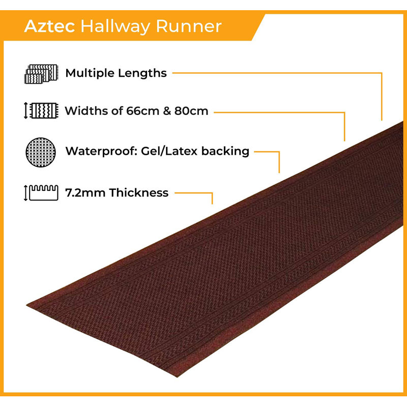 Runner Teoman Area Rug, Rectangle 80 x 150cm