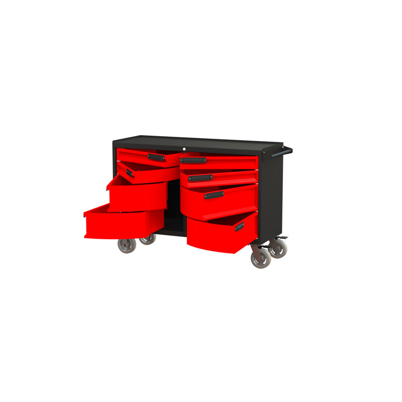 Silliman 18'' W Metal Top Workbench with Wheels