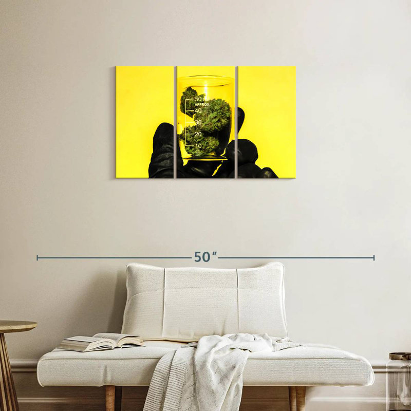 Senne Marijuana Laboratory, 20" H x 33" W