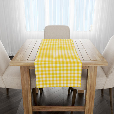 Ansonia Plaid Table Runner