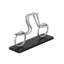 Sculpture de cycle en aluminium Vandalia