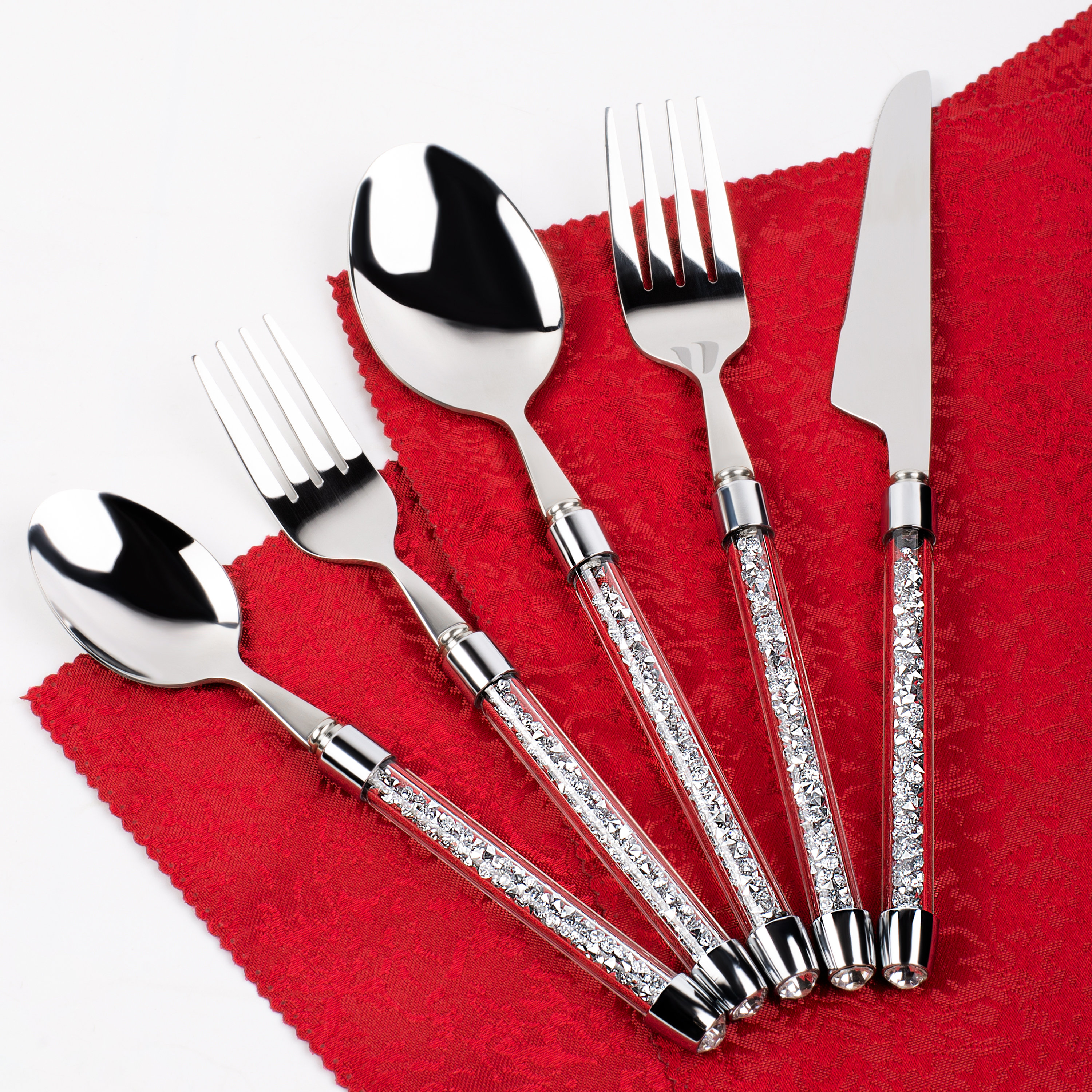 Prep & Savour Colby Stainless Steel Flatware Set - Service for 4