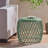 Outdoor Iron frame Table with sturdy base and lattice design-1751300576