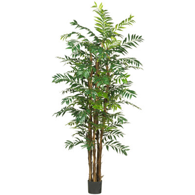 Palmier artificiel 84" en pot