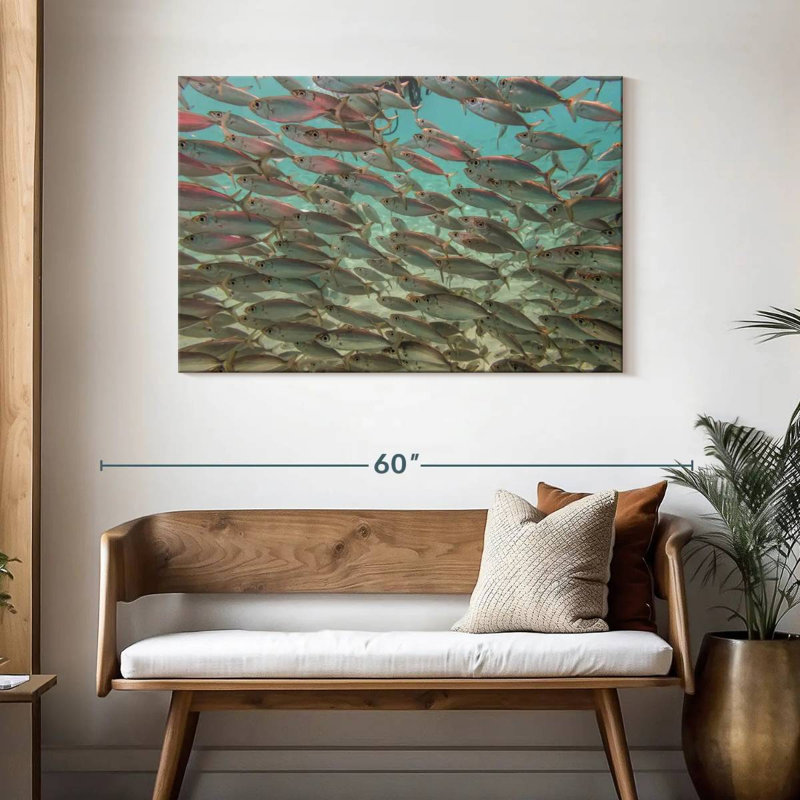 Crowle Underwater Tropical Fish, 30" H x 45" W
