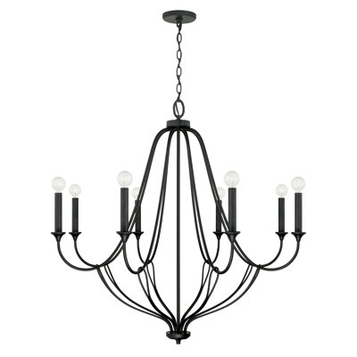 8 - Light Dimmable Empire Chandelier