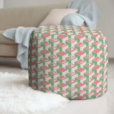 Upholstered Pouf