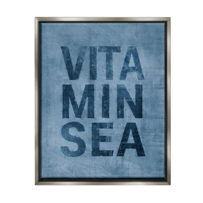 «Vitamin Sea Expression» par Victoria Barnes sur toile