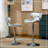 Masaccio Upholstery Airlift Adjustable Swivel Barstool with Chrome Base, Set of 2-745982546