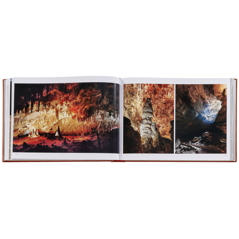 Graphic Image Treasured Lands, CoffeeTable Book, Leather, Tan