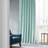 Solid Faux Silk Taffeta Rod Pocket Room Darkening Curtains for Bedroom & Living Room Curtains - Single Panel Drapes-1937140416-1937140439