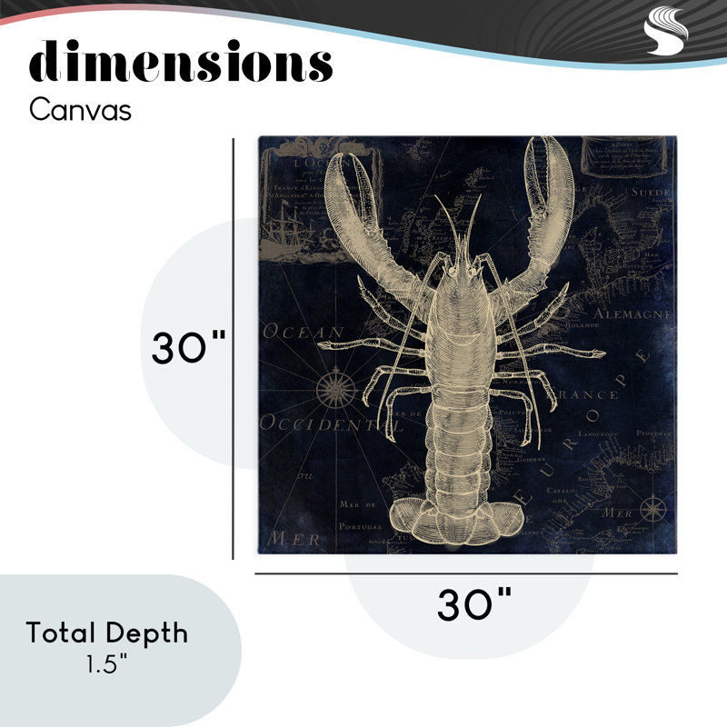 Contour sur carte Lobster, conception de Sasha
