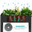 Aileu Metal Elevated Planter