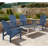 Zawadi HDPE Stacking Adirondack Chair-1256670096-1212229805