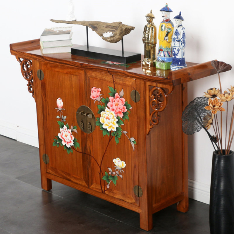 Classic Painted Porch Cabinet
