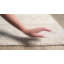 Tapis beige en laine tissé à plat Latrissa-367519182
