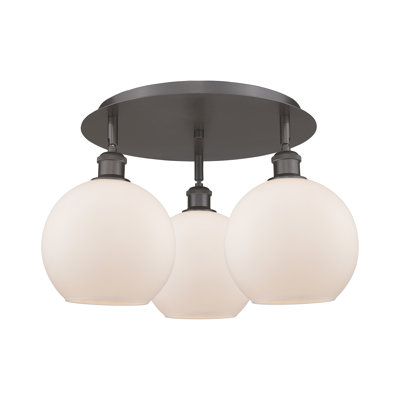 Plafonnier encastré 20 po 3 lumières Ellington