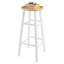 Tabouret de bar et de comptoir en bois massif Lindsey-623951855-654224404