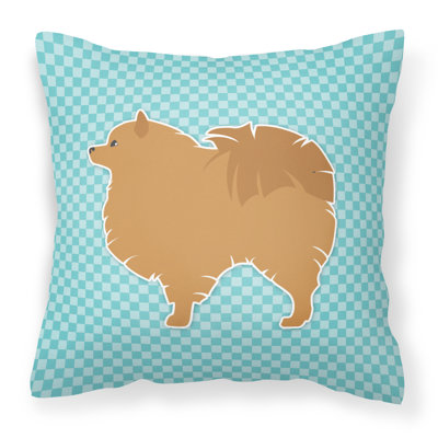Pomeranian Outdoor Throw Pillow