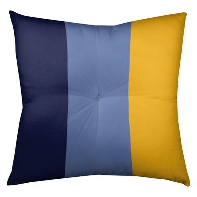 Striped Reversible Throw Pillow