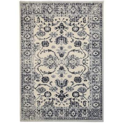 Sartain Oriental Shag Area Rug