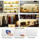 6-Pieces 20" Under Cabinet Strip Lights Plug-In with Remote Control
