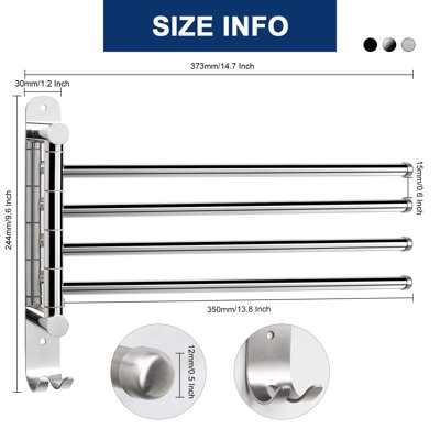 Wall Towel Rack
