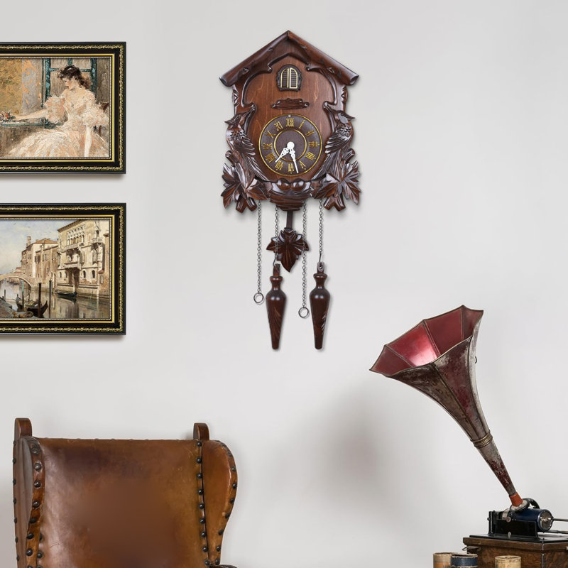 Cuckoo Clock, Large Retro Wall Clock