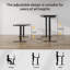 Electric Standing Desk Wide Desktop Height Adjustable Standing Desk With Drawer&Hooks-957524215-957530377-957530378