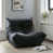 Black Faux Leather selected