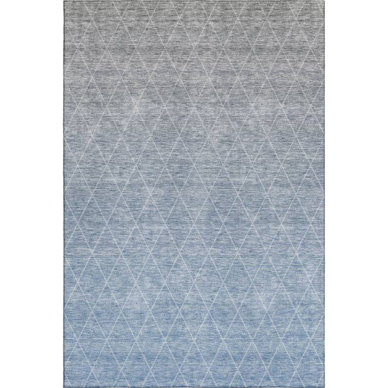 Premium Machine Washable Verrett AMF1175 Geometric Rug, Rectangle 2'6" x 3'10"