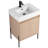 Ebern Designs Yordana Bathroom Vanity 24" Wide-1071019088-1071019095