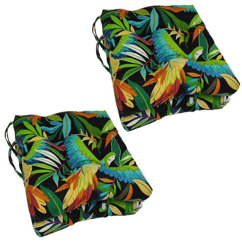 Outdoor 3.5'' Seat Cushion, Tucuman Ebony