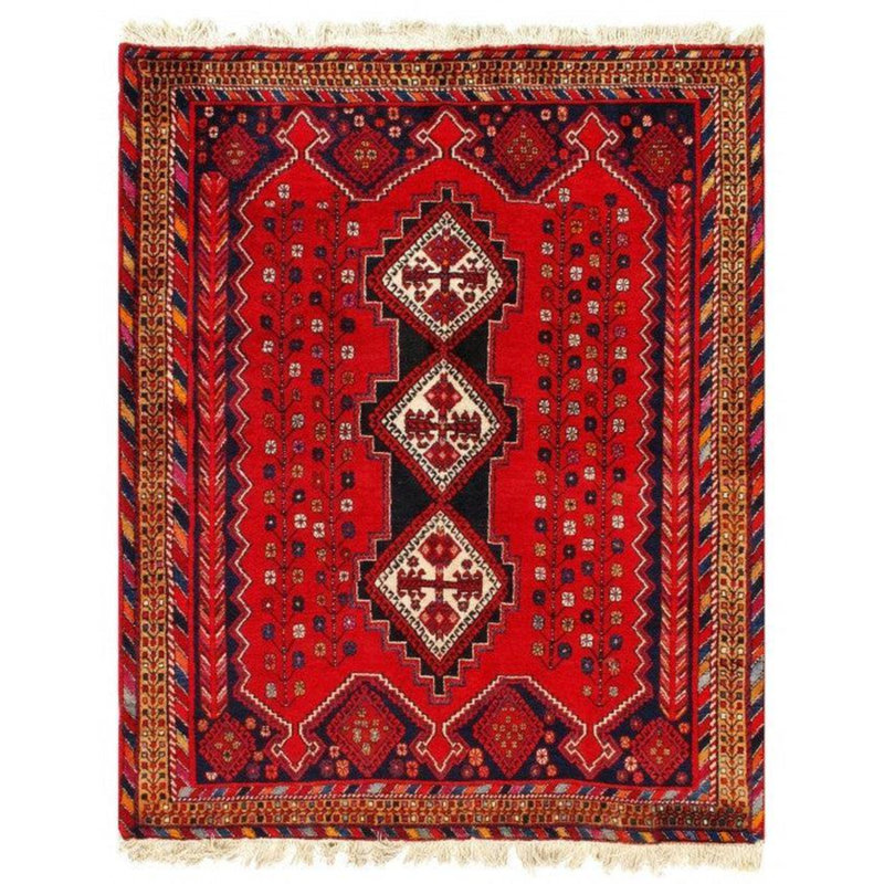 Oriental Area Rug in Red