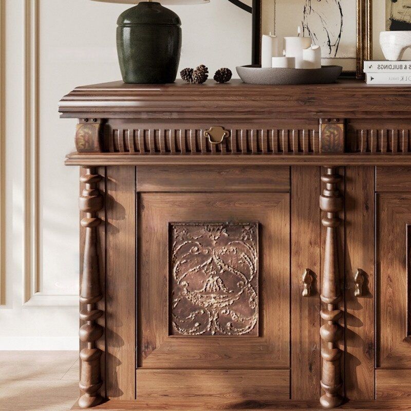 Buffet haut de gamme de style rétro
