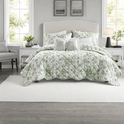 Ensemble de literie réversible, courtepointe florale en microfibre pour la maison