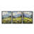 Lanscape Study  Series  CI  -Set Of 3 Framed Giclee Prints -Ready to Hang