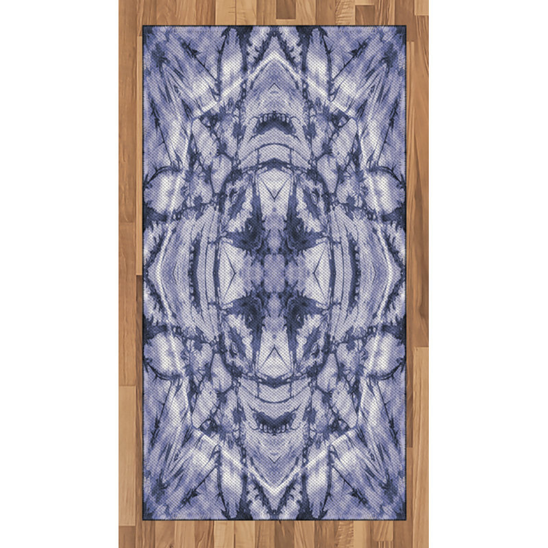 Ombre High Density Long Fiber Poly Threads Decorative Area Rug Carpet, Rectangle 2'7" x 5'