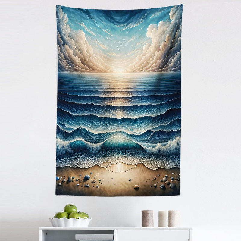 Tapisserie en microfibre, H 30 po x l 45 po
