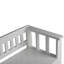 Banc de rangement pour hall d'entrée en bois massif de 48 pouces de largeur
