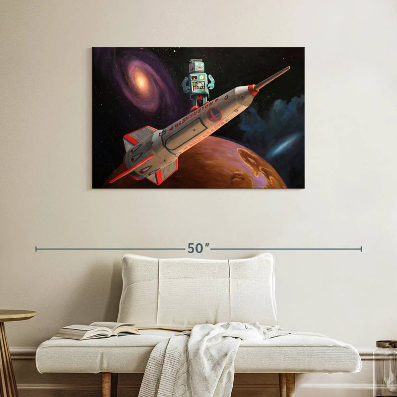 Ashelle Rocket Surfer, H 26 po x l 39 po
