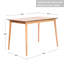 Table de salle à manger Brannagh-1143347546