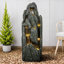 Fontaine d'extérieur 51 "H - Cascade de cascade de rocaille pour jardin