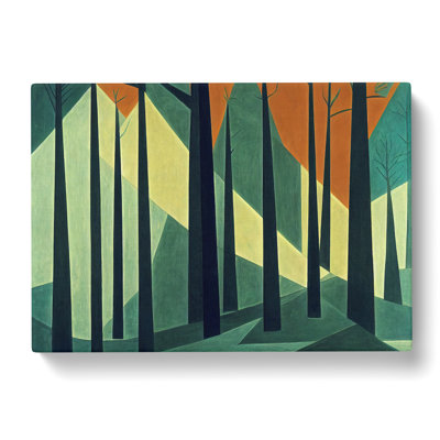 Resplendent Forest - Wrapped Canvas Print