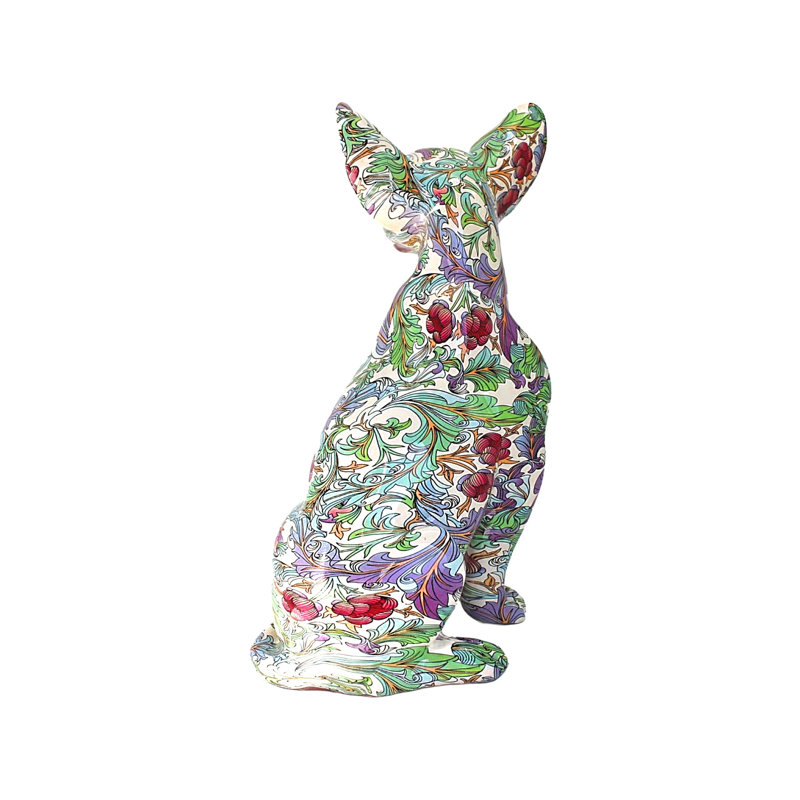 Chihuahua rétro Red Barrel Studio® Plus - 10 po de hauteur