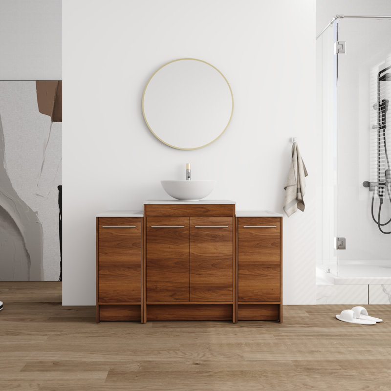Meuble-lavabo simple 47,54 po avec plateau Kleiber