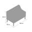 Almira Velvet Loveseat